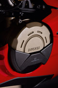 Carbon cover for clutch case.