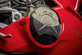 Carbon cover for clutch case.