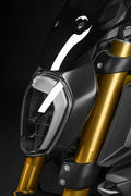 Carbon headlight frame.