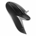 Carbon rear mudguard.