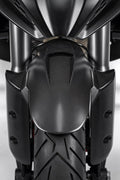 Carbon front mudguard.