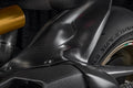 Carbon rear mudguard.
