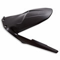 Carbon rear mudguard.