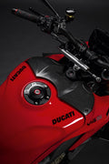 Carbon tank cover.