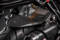 Carbon rear mudguard.