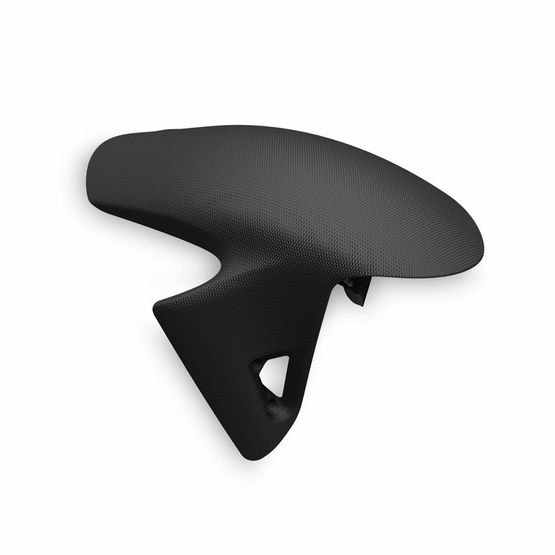 Carbon front mudguard.