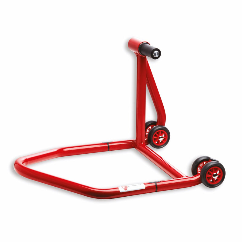 Rear service stand for single-sided swinging arm. - REAR STAND