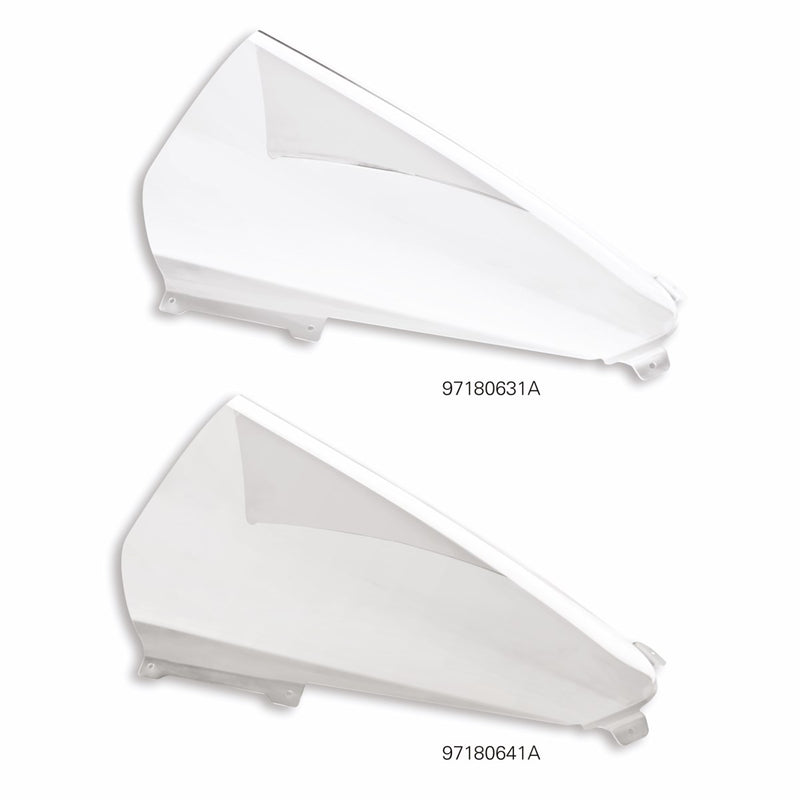 Bigger headlight fairing.