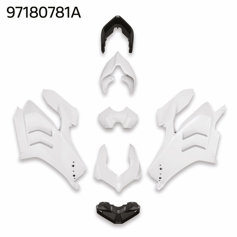 Racing upper fairings.
