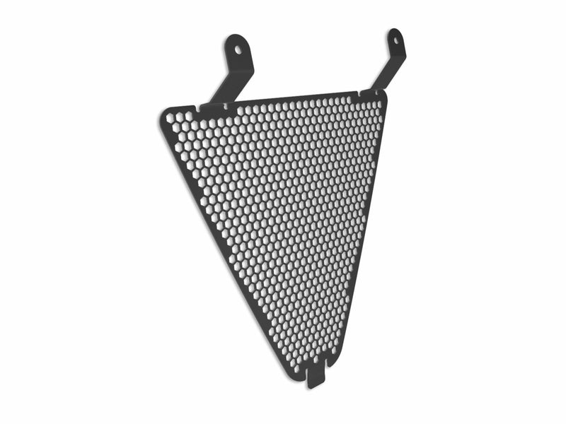 Aluminium protection grid for water radiator.