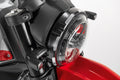 Billet aluminium headlight trim.