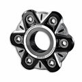Flange in billet aluminium.