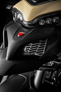 Aluminium protection grid for oil cooler.