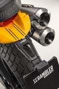 Number plate holder.