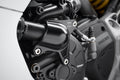 Billet aluminium water pump cover.