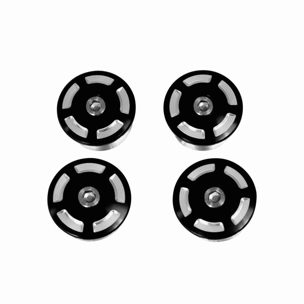 Billet aluminium frame plugs. - FRAME PLUG SET 1309 RIZOMA