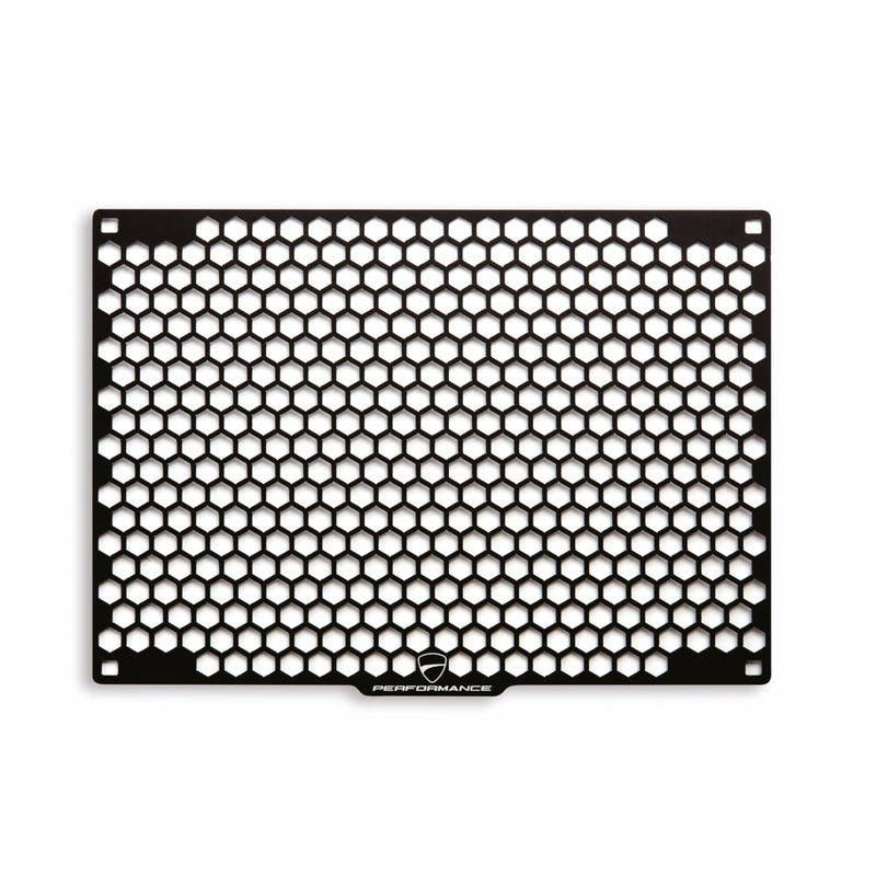 Aluminium protection grid for oil cooler.
