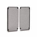 Aluminium protection grid for water radiator.