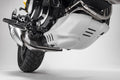Belly pan protective plate.