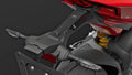 Carbon number plate holder.