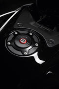 Billet aluminium tank cap.