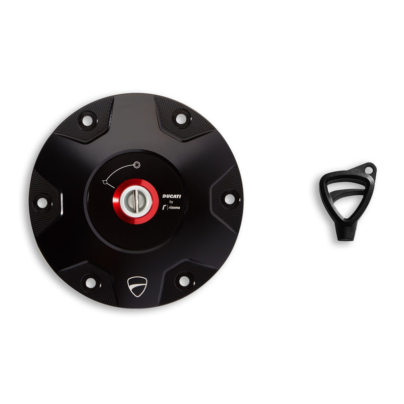 Billet aluminium tank cap.