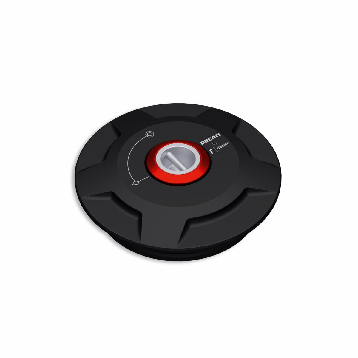 Billet aluminium tank cap. - TANK CAP RIZOMA V21D