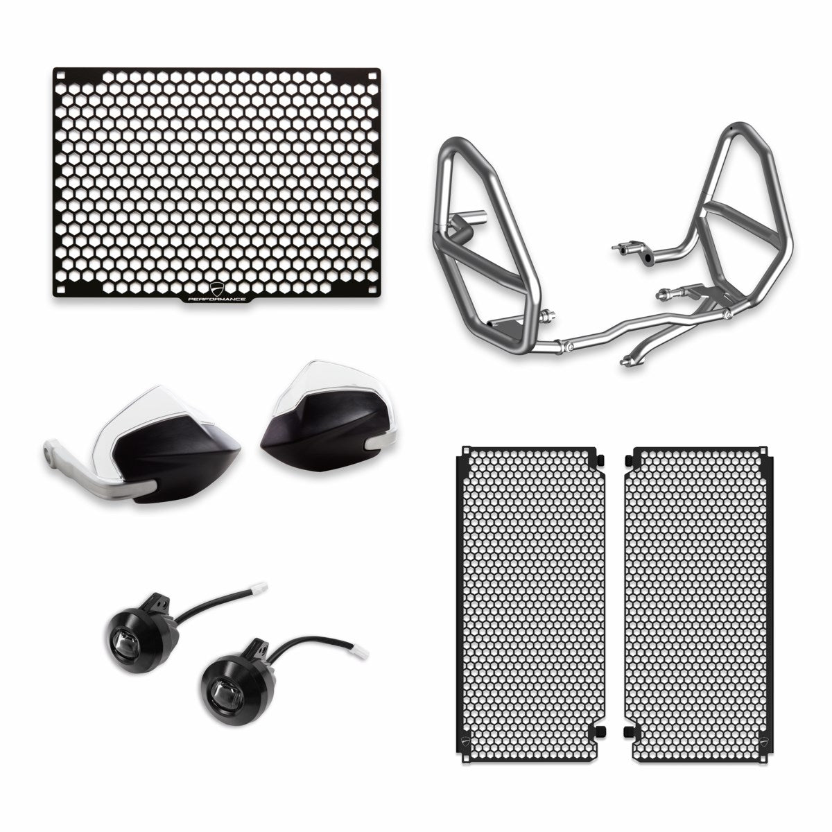 Enduro Multistrada V4 accessory pack. - PACK ENDURO ARG 1904