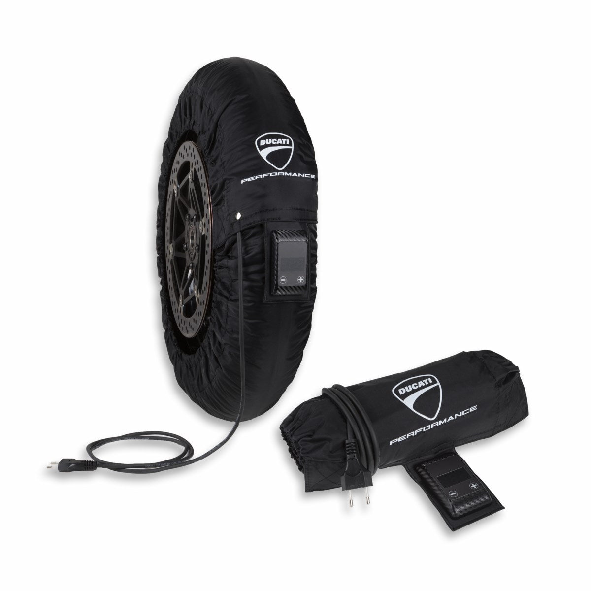 Tyre warmers. - SET TERMOCOPERTE DISPLAY - EU