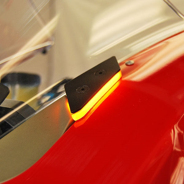 Ducati Panigale V4 Mirror Block Off Turn Signals - V4-MBO