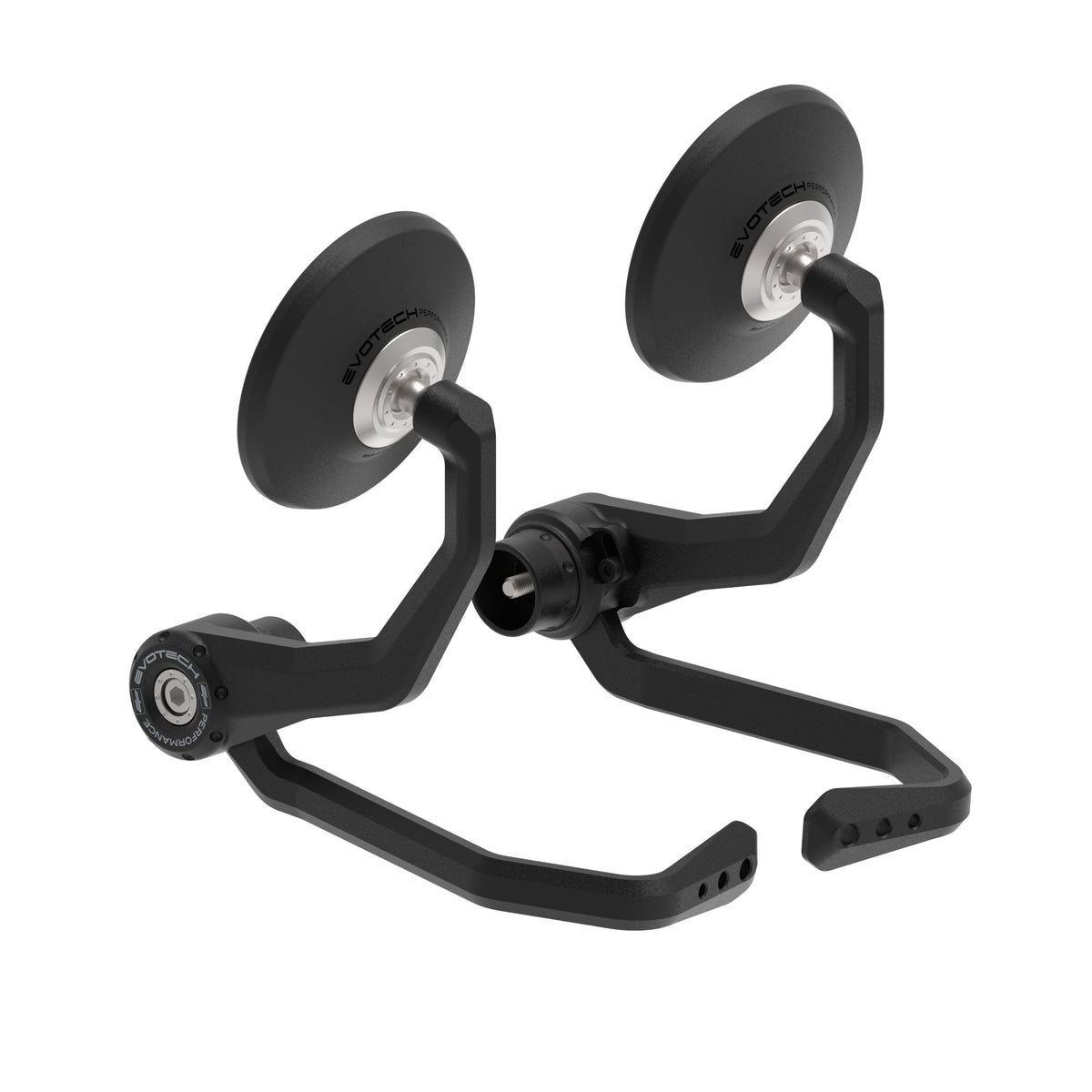 Evotech Bar End Mirrors / Brake and Clutch Protector Kit (Retro) - PRN015536-015554-016459-016469-016517-016518-016951