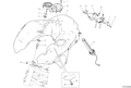 Hands-free tank filler plug. - CAP SET, FUEL TANK