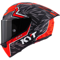 KYT KX-1 Race GP Full-Face Race Replica Motorcycle Helmets - Nicolo Bulega 2025 Replica