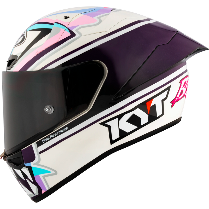 KYT KX-1 Race GP Full-Face Race Replica Motorcycle Helmets - Bastianini 2024 Replica (Glossy)