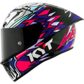 KYT KX-1 Race GP Full-Face Race Replica Motorcycle Helmets - Bastianini 2023 Replica (Glossy)