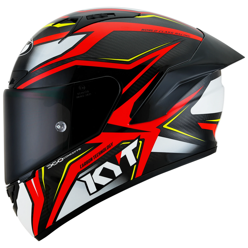 NZ-Race Carbon - Carbon Stride Red/White