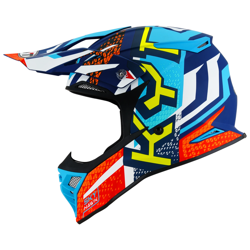 Skyhawk - Hyperflow Matte Blue/Red