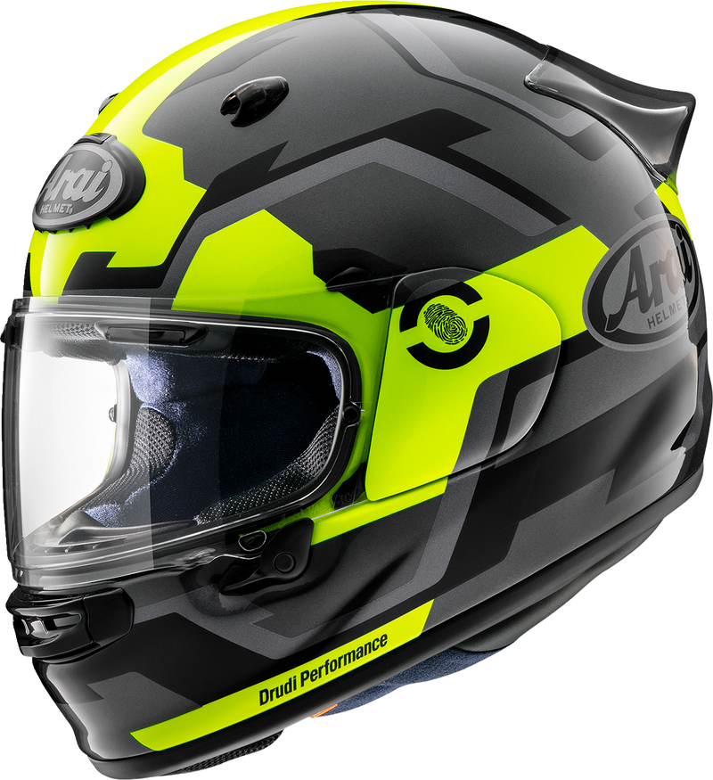 Contour-X Face Helmet - Fluorescent Yellow