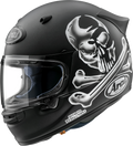 Contour-X Jolly Roger Helmet - Black/White