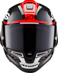 Black + Gloss + Red + White