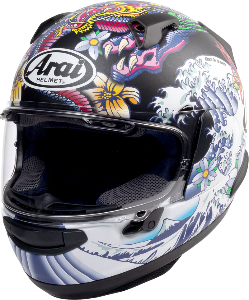 Quantum-X Oriental Helmet - Black Frost