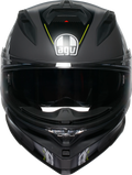 K7 Kyber Helmet - Gray/Matte/Yellow Fluo
