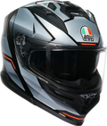 K7 Jaeger Helmet - Black/Silver