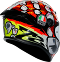 K6 S Bezzecchi 2024 Helmet - Red/Yellow