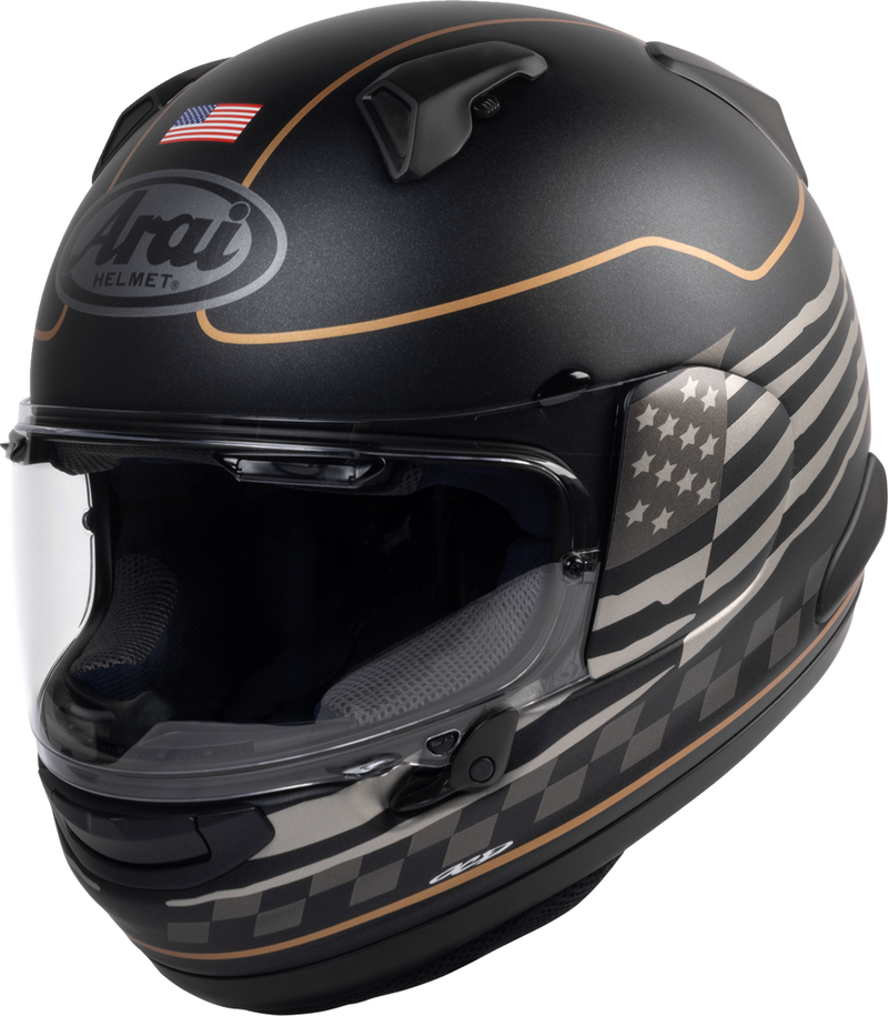 Signet-X US Flag Helmet - Black Frost