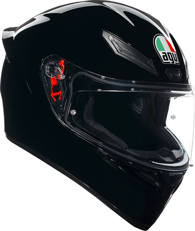 K1 S Solid Helmet - Black