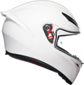 K1 S Solid Helmet - White