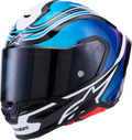 Black + Blue + Fluorescent Pink + Gloss + White