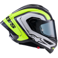 Black + Fluorescent Yellow + Gloss + Silver