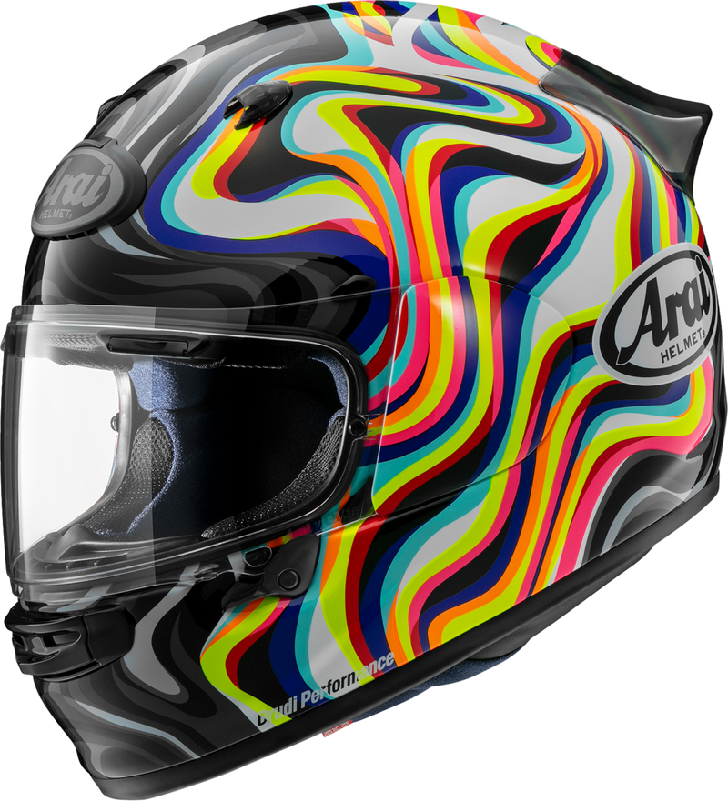 Contour-X Swirl Helmet - White